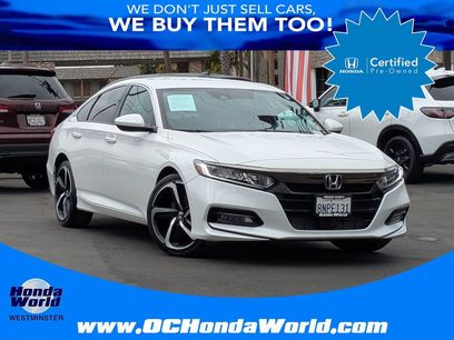 Certified 2019 Honda Accord Sport