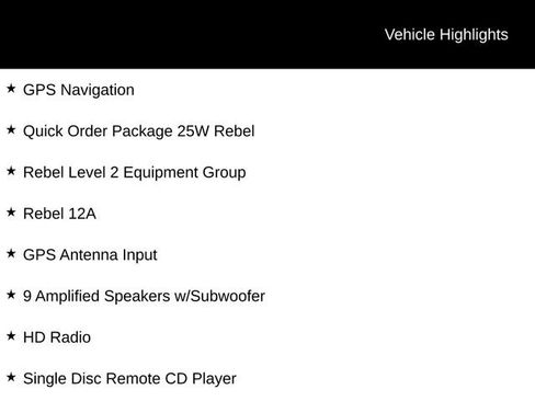 Used 2019 RAM 1500 Rebel w/ Rebel Level 2 Equipment Group image 5