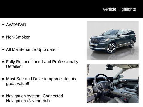 Used 2022 Lincoln Navigator Black Label AWD/4WD image 16
