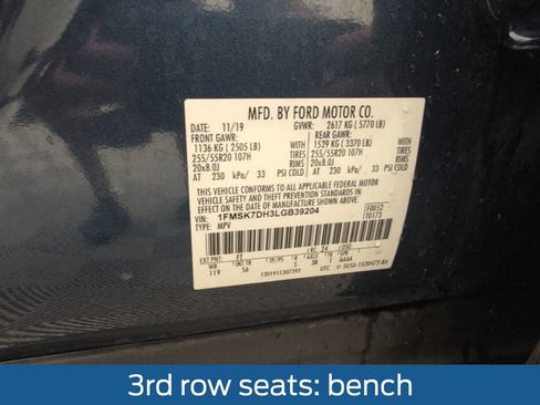 Used 2020 Ford Explorer XLT w/ Equipment Group 202A image 48