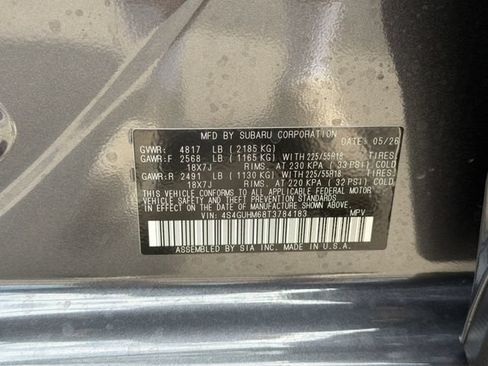 New 2026 Subaru Crosstrek 2.5i Limited w/ Crosstrek Mirror Package AWD/4WD image 30