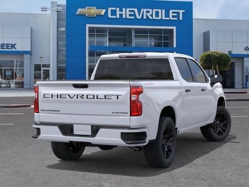 New 2026 Chevrolet Silverado 1500 Custom w/ LPO, Dark Essentials Package AWD/4WD image 4