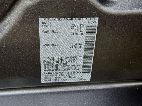 Used 2025 Nissan Altima 2.5 SL AWD/4WD image 29