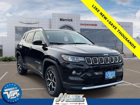 Used 2025 Jeep Compass Limited w/ Sun & Sound Group AWD/4WD image 1