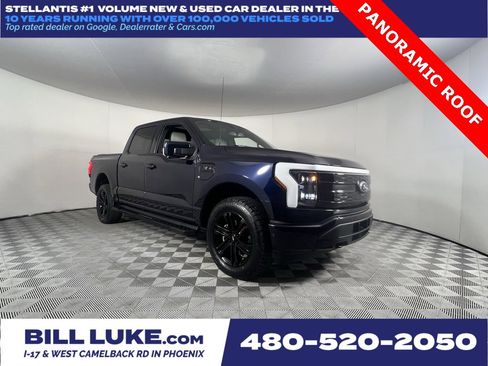 Used 2022 Ford F150 Lightning Platinum image 1