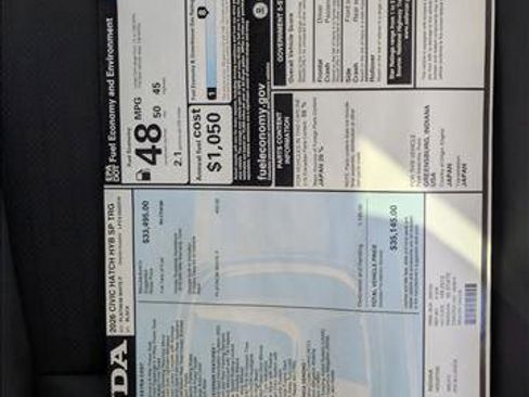 New 2026 Honda Civic Sport Touring image 19