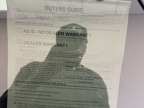 Certified 2025 Chevrolet Blazer LT w/ Midnight/Sport Edition image 31