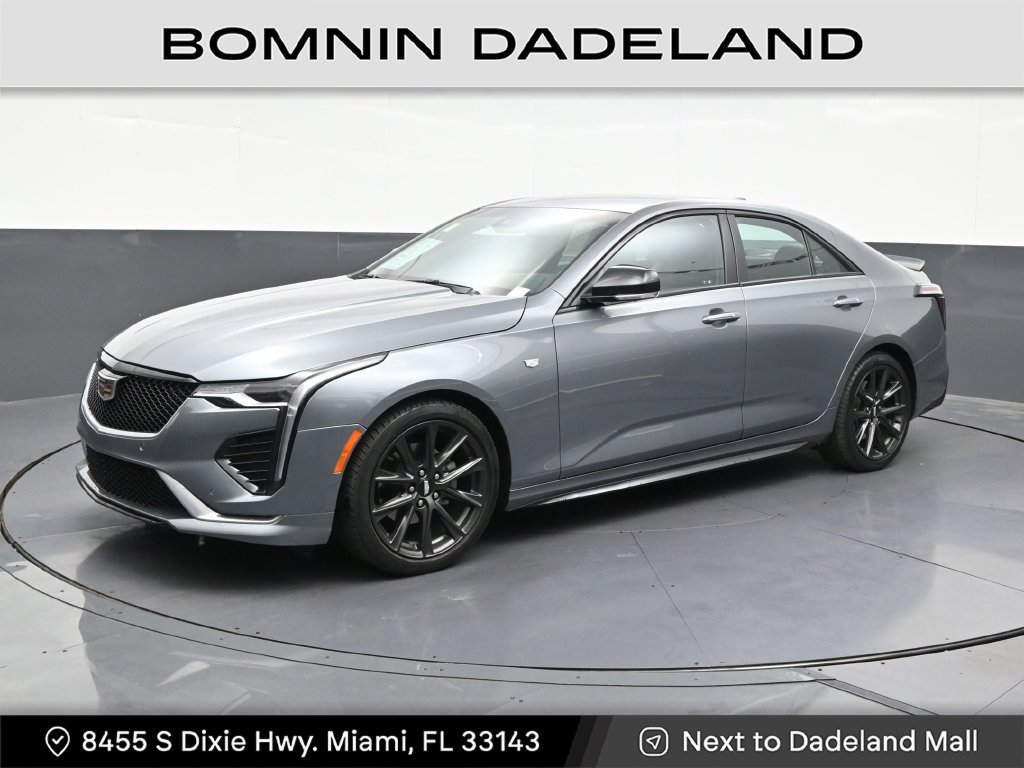 Used 2022 Cadillac CT4 Sport w/ Climate Package RWD image 1