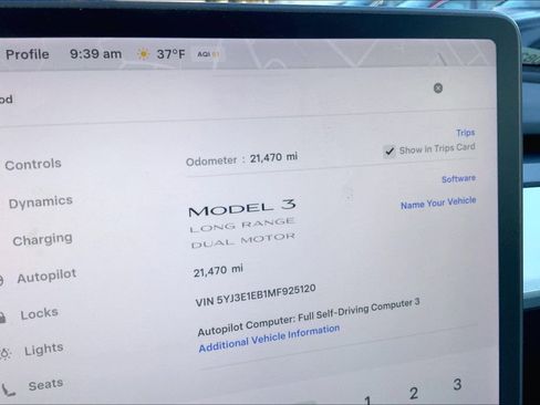 Used 2021 Tesla Model 3 Long Range image 26