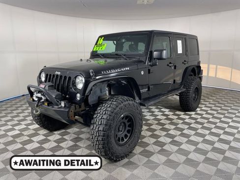Used 2016 Jeep Wrangler Unlimited Rubicon w/ Connectivity Group AWD/4WD image 1
