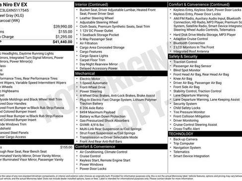 Used 2022 Kia Niro EX image 3