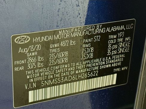 Used 2020 Hyundai Santa Fe Limited image 35