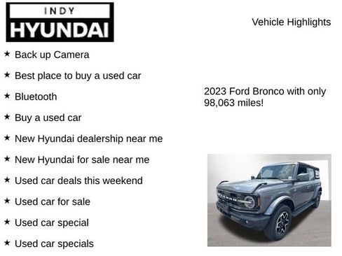 Used 2023 Ford Bronco Outer Banks AWD/4WD image 7