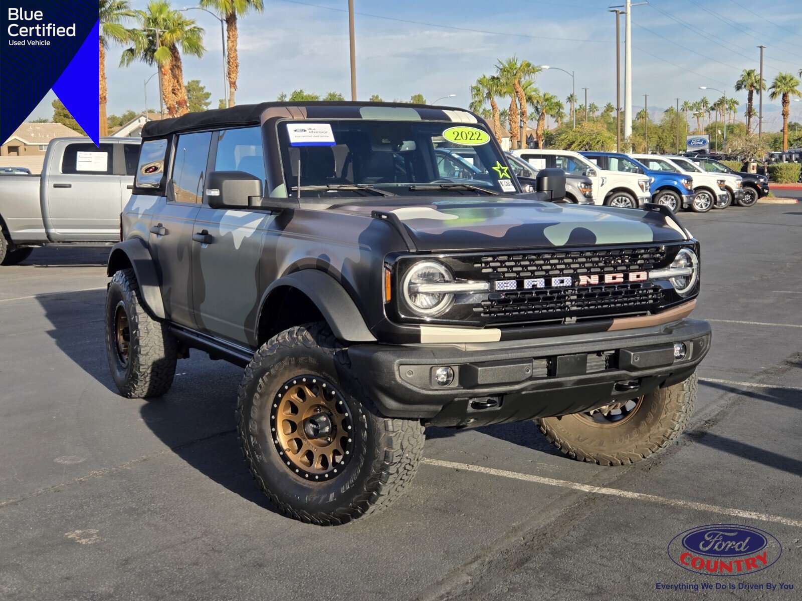 Certified 2022 Ford Bronco Wildtrak AWD/4WD image 1