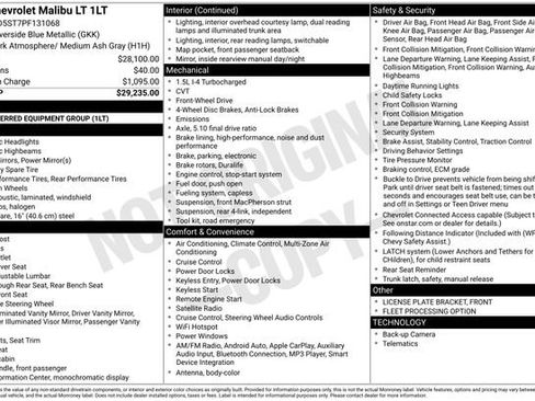 Used 2023 Chevrolet Malibu LT FWD image 27
