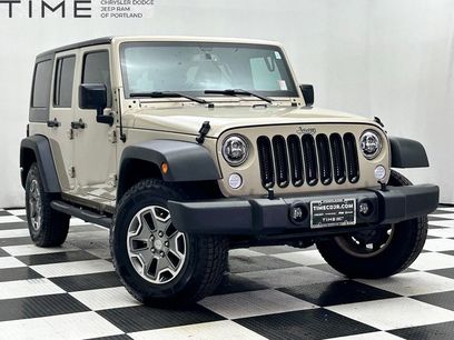 Used 2017 Jeep Wrangler Unlimited Sport w/ Quick Order Package 23S