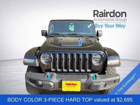 Used 2022 Jeep Wrangler Unlimited Rubicon 4xe AWD/4WD image 2