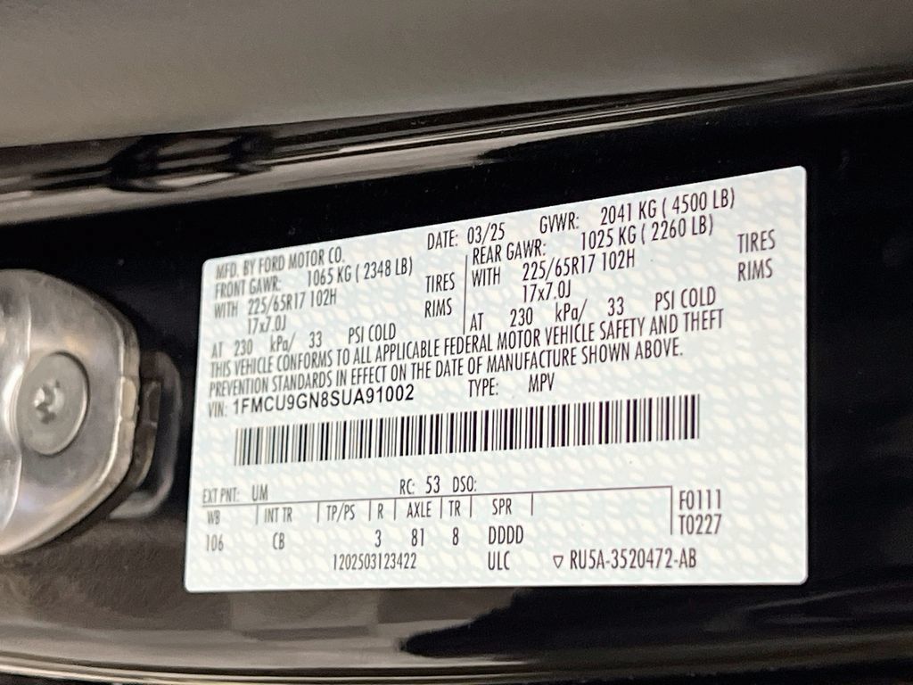 Used 2025 Ford Escape Active AWD/4WD image 26