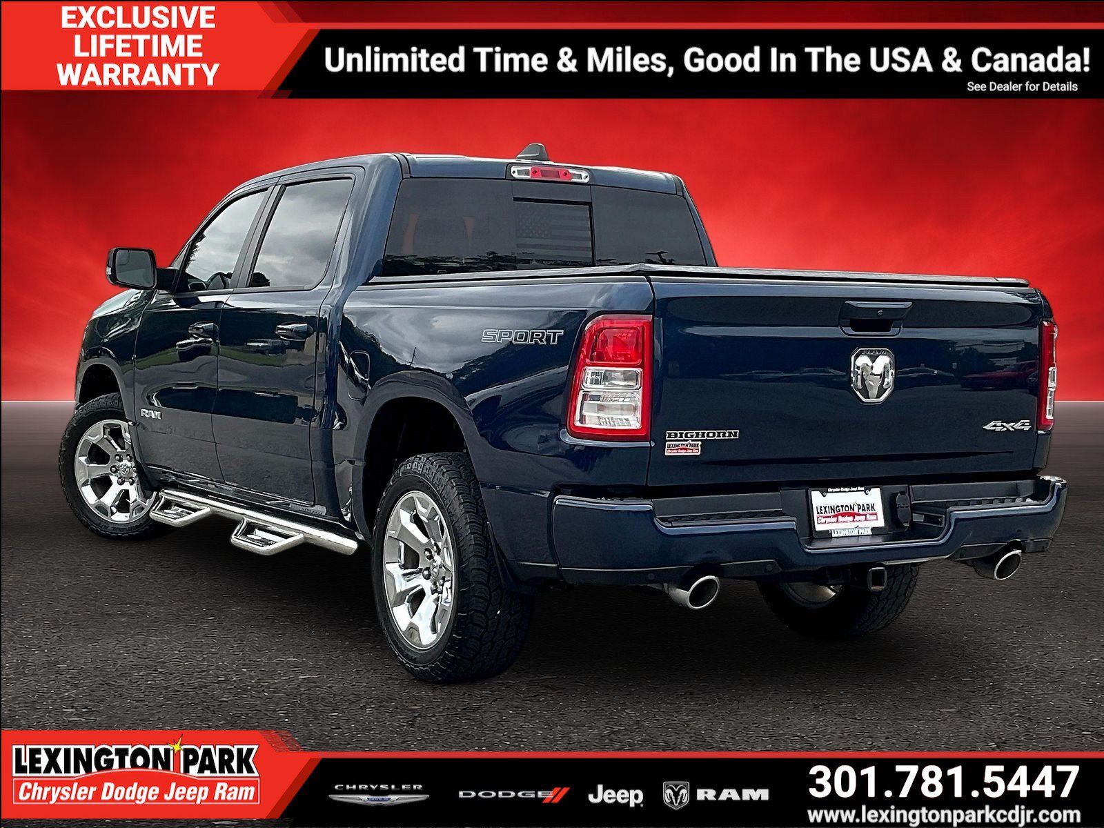 Used 2021 RAM 1500 Big Horn w/ Trailer Tow Group AWD/4WD image 4
