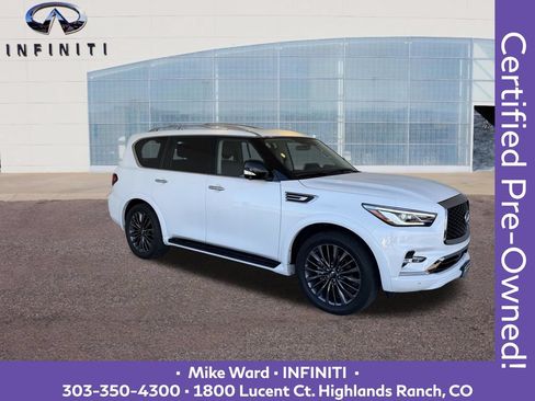 Certified 2023 INFINITI QX80 Premium Select w/ Cargo Package AWD/4WD image 3