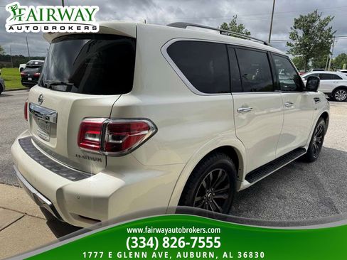 Used 2019 Nissan Armada Platinum w/ Captain's Chairs Package AWD/4WD image 6