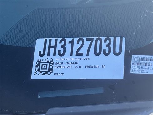 Used 2018 Subaru Crosstrek 2.0i Premium w/ Moonroof Package image 33