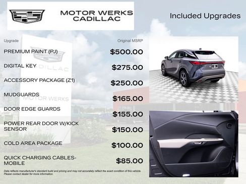 Used 2024 Lexus RX 350 Premium w/ Accessory Package (Z1) AWD/4WD image 8