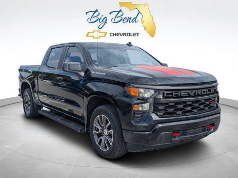 Used 2022 Chevrolet Silverado 1500 Custom RWD image 1