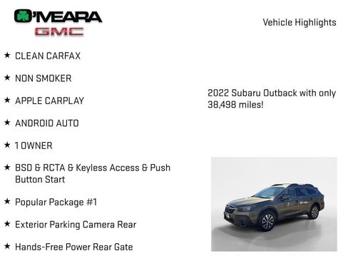 Used 2022 Subaru Outback Premium w/ Popular Package #1 image 8
