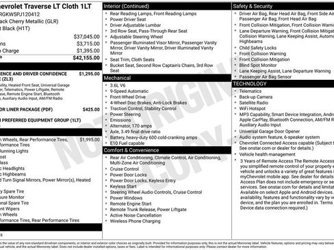 Used 2023 Chevrolet Traverse LT FWD image 10