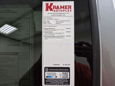 New 2026 GMC Canyon Elevation w/ Convenience Package image 35