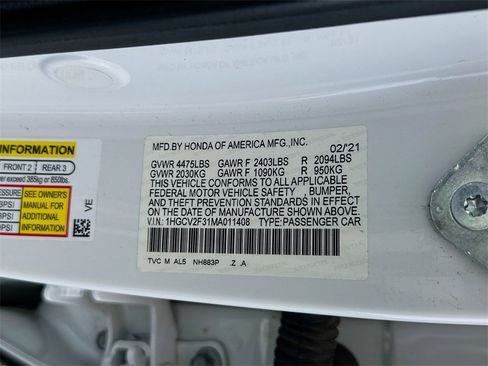 Used 2021 Honda Accord Sport image 31