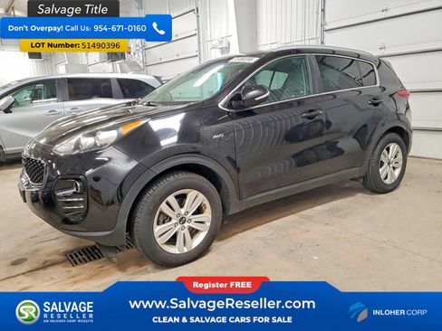 Used 2018 Kia Sportage LX w/ LX Technology Package AWD/4WD image 1