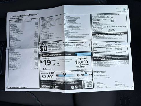 New 2026 BMW M2 w/ Lighting Package RWD image 27