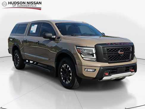 Used 2021 Nissan Titan PRO-4X w/ Off Road Protection Package AWD/4WD image 1