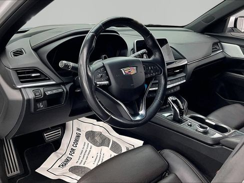 Used 2021 Cadillac CT4 V w/ Technology Package RWD image 14