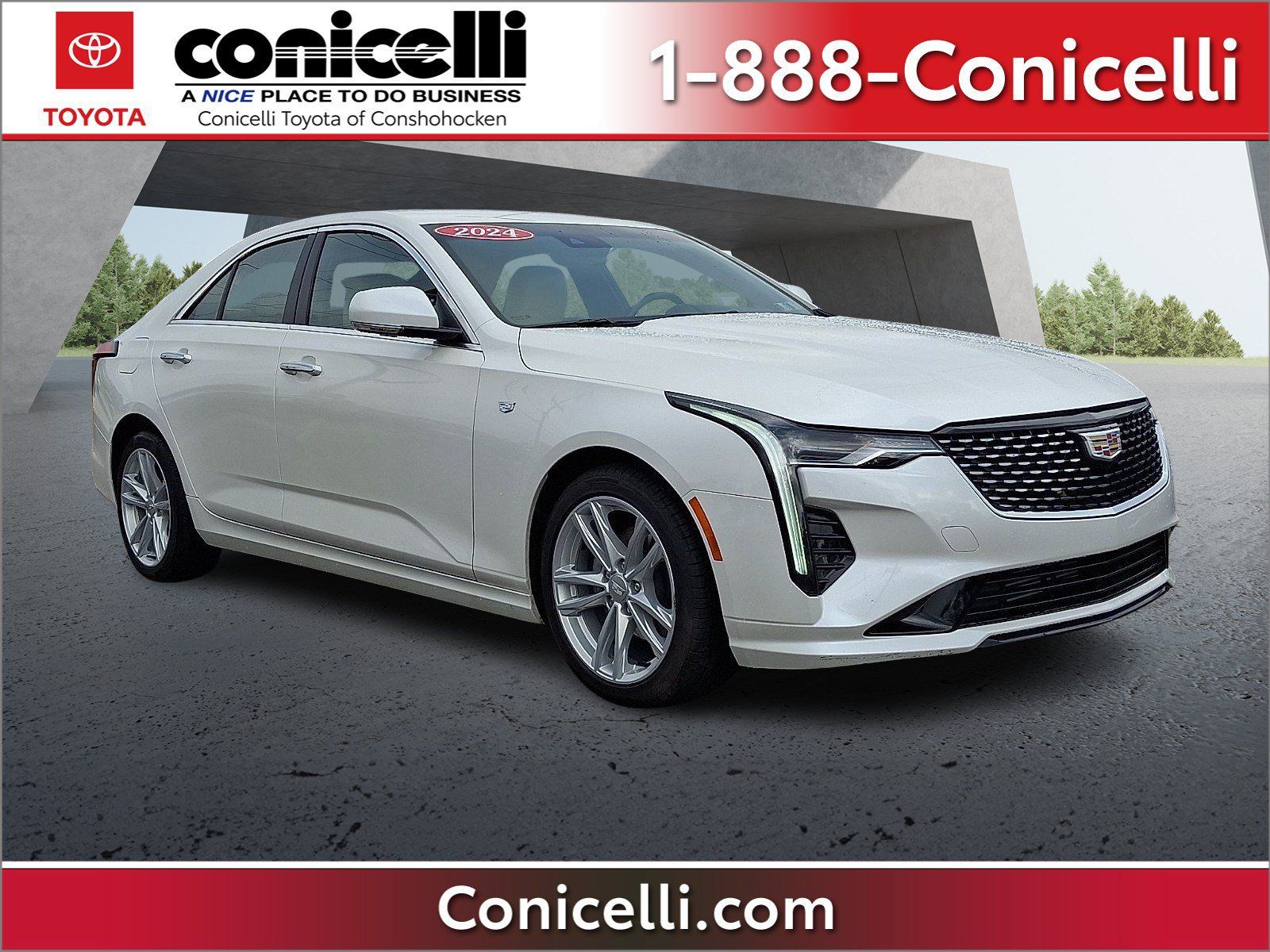 Used 2024 Cadillac CT4 Luxury RWD image 1
