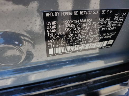 New 2027 Honda HR-V EX-L image 36