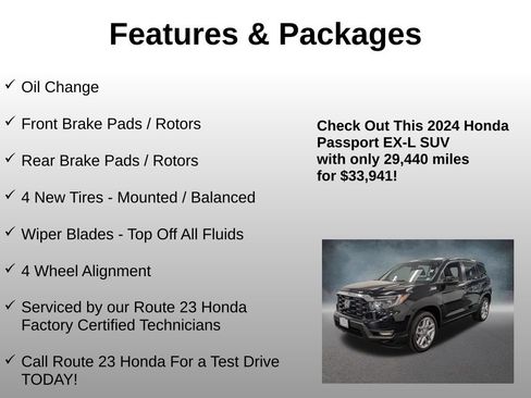 Certified 2024 Honda Passport EX-L image 4