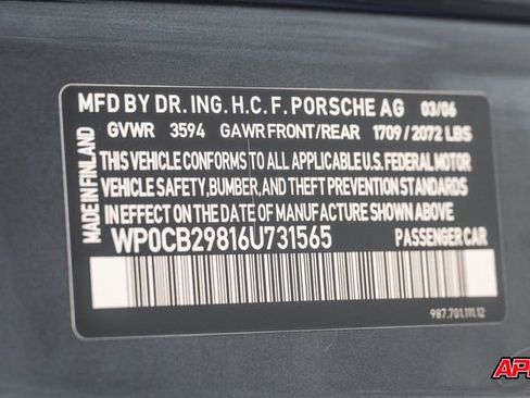 Used 2006 Porsche Boxster S image 64