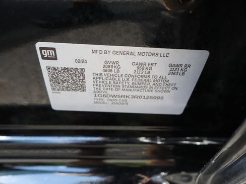 Certified 2024 Cadillac CT5 Luxury w/ Sun And Sound Package RWD image 44