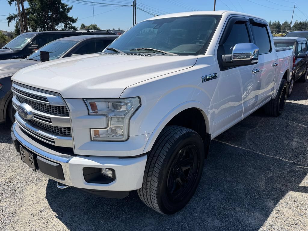 Used 2016 Ford F150 Platinum w/ Technology Package AWD/4WD image 1