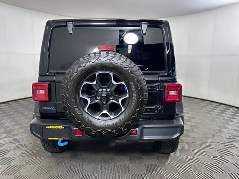 Used 2023 Jeep Wrangler Unlimited Rubicon 4xe w/ Cold Weather Group image 4