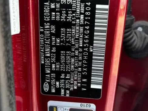 Used 2019 Kia Sorento EX w/ EX Touring Package AWD/4WD image 30