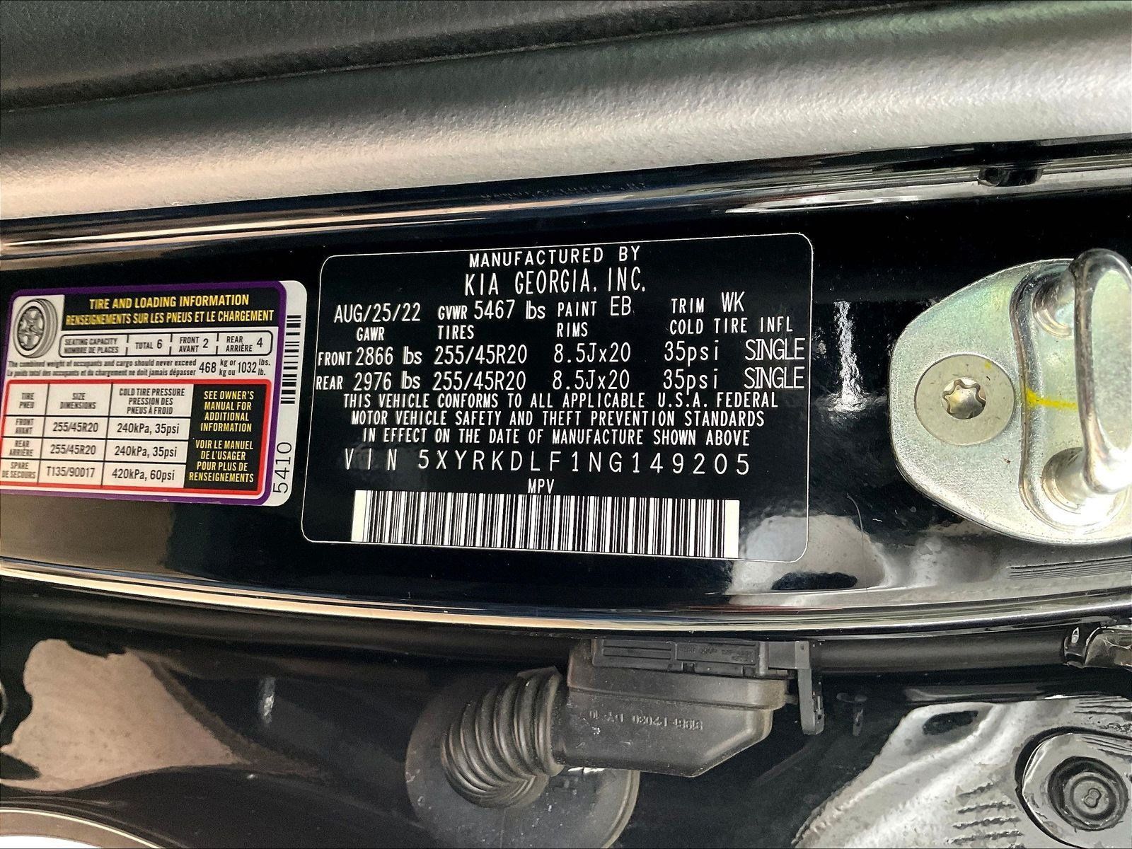 Used 2022 Kia Sorento SX AWD/4WD image 18