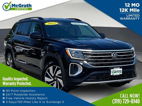 Used 2025 Volkswagen Atlas SE AWD/4WD image 1