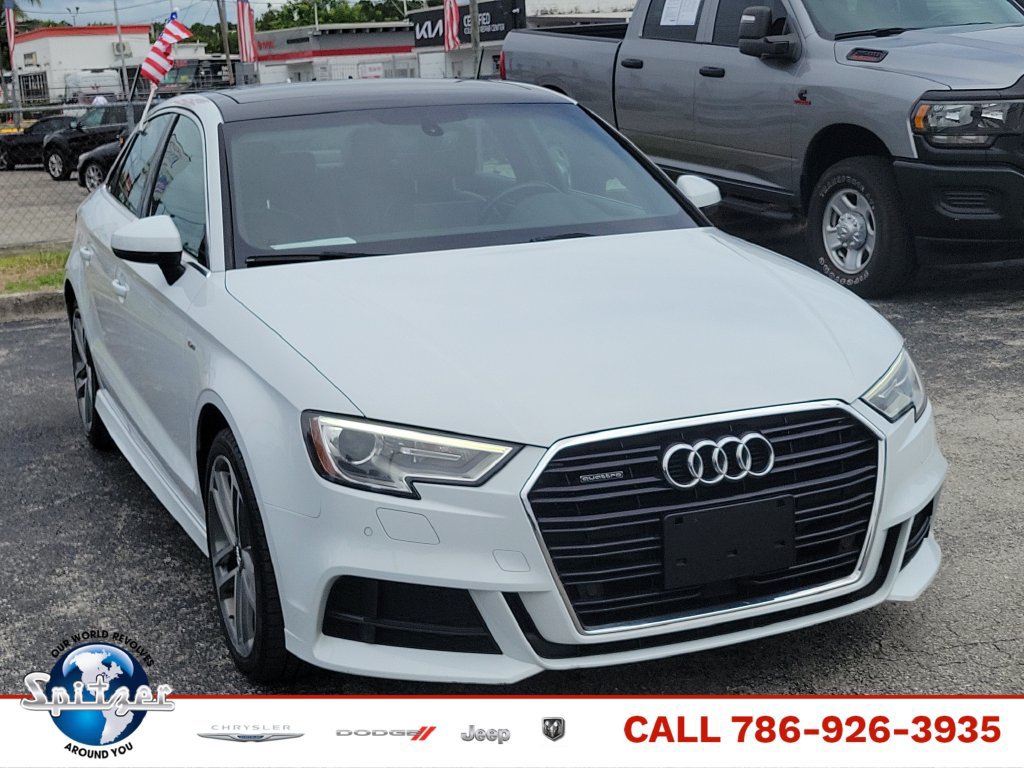 Used 2017 Audi A3 2.0T Premium Plus w/ Premium Plus Package AWD/4WD image 1