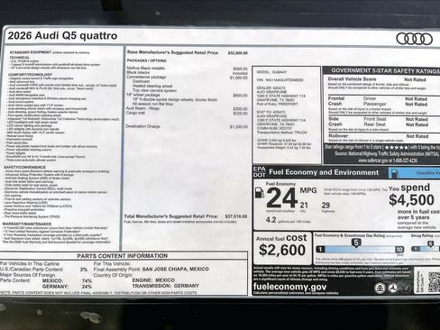 New 2026 Audi Q5 Premium AWD/4WD image 19