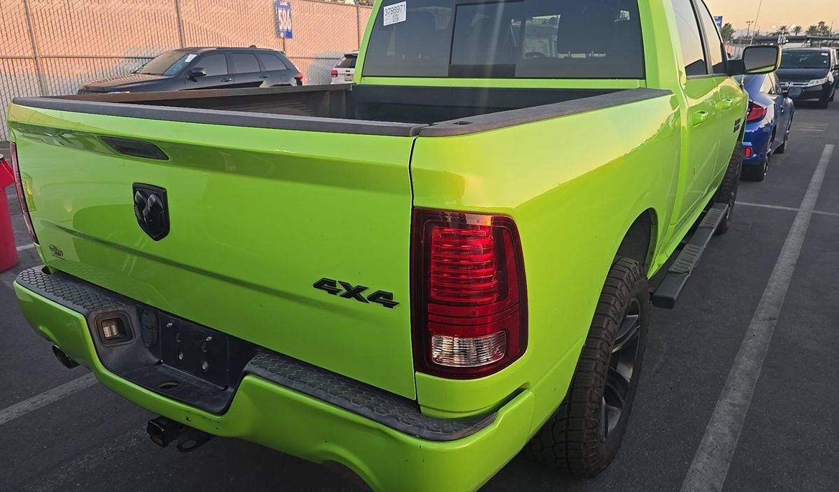Used 2017 RAM 1500 Sport w/ Sublime Green Sport Package AWD/4WD image 4
