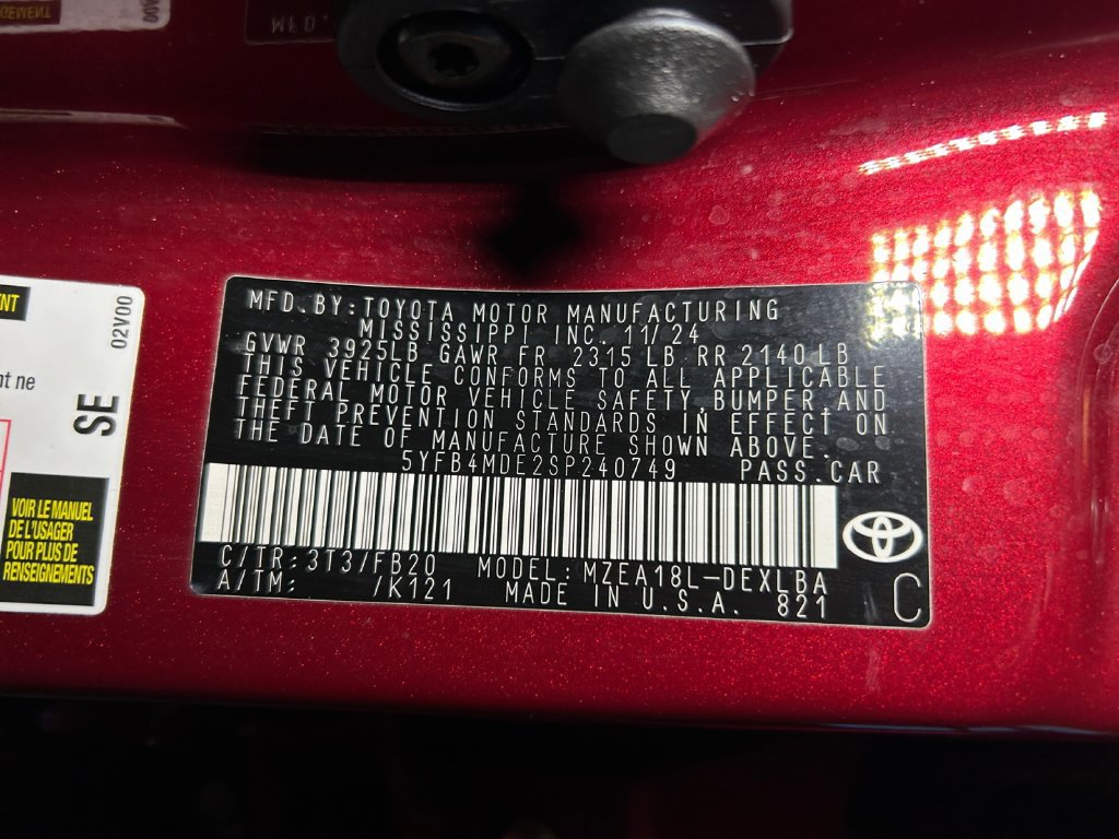 Used 2025 Toyota Corolla LE FWD image 23